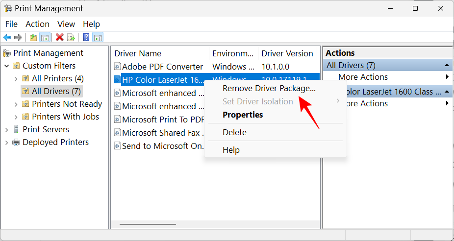 在 Windows 11 上删除打印机：6 种方法和 7 种修复说明