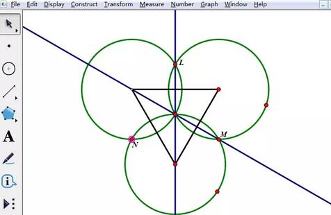 几何画板绘制三星状图形的图文方法
