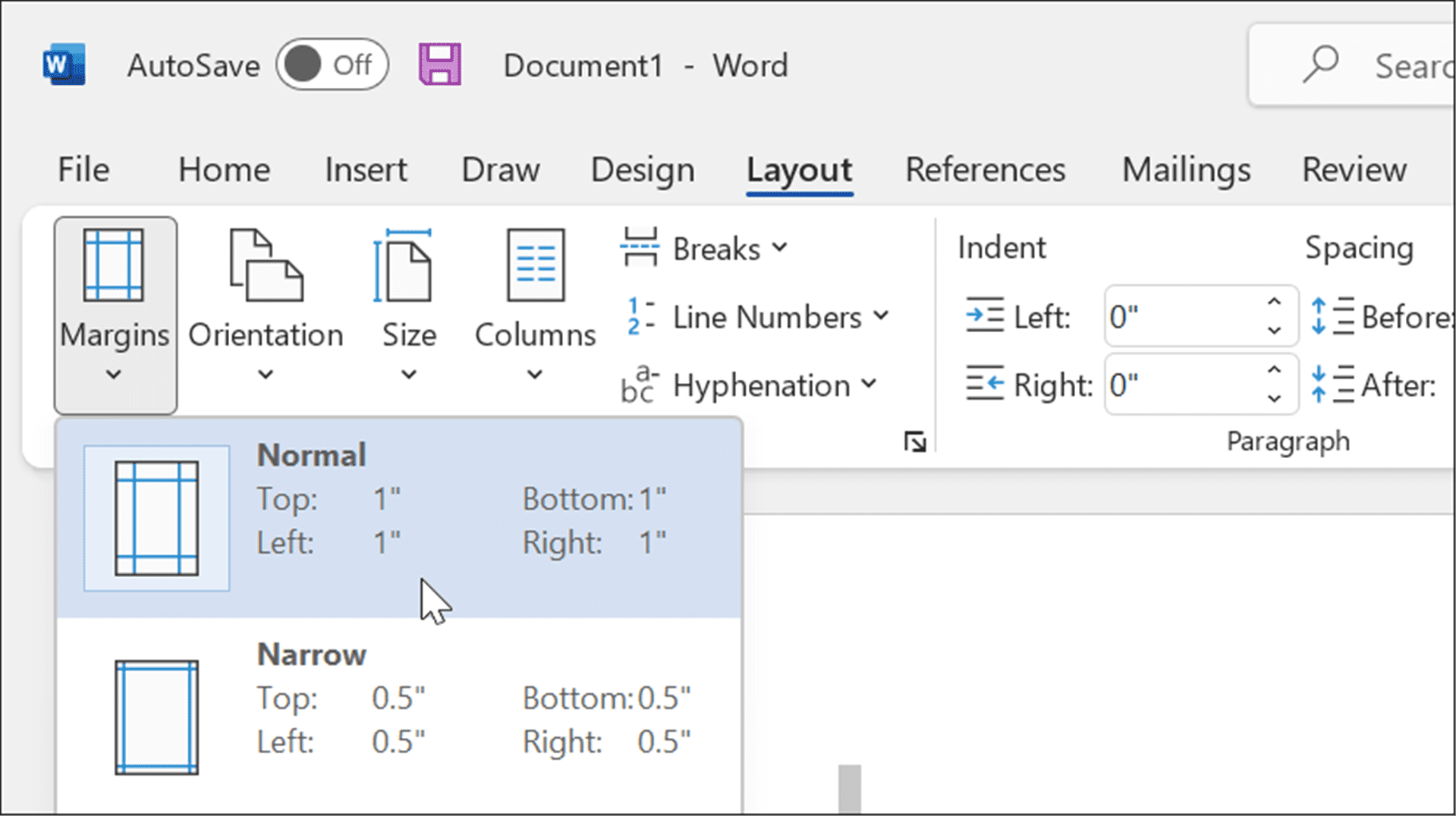 1-layout-Margins-format-apa-style-in-microsoft-word