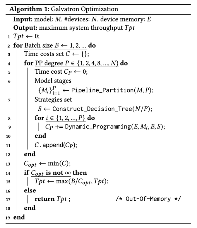 北大河图发布分布式训练神器Galvatron, 一键实现大模型高效自动并行