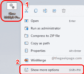 使用快捷方式一次立即关闭多个 Windows 应用程序