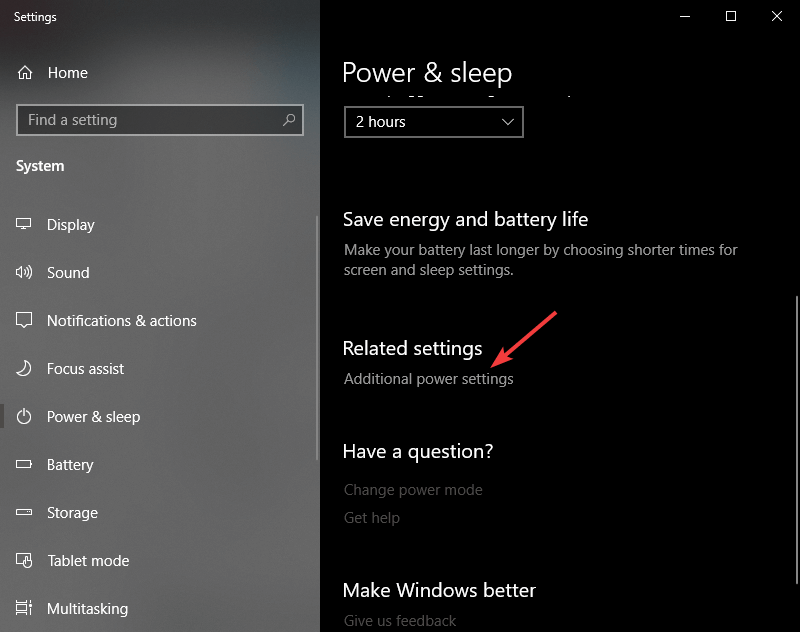 Additional-power-settings