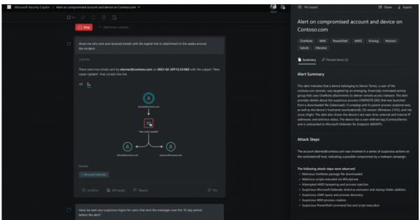 微软推出AI工具Security Copilot,帮助网络安全人员应对威胁 微软推出AI工具Security Copilot,帮助网络安全人员应对威胁