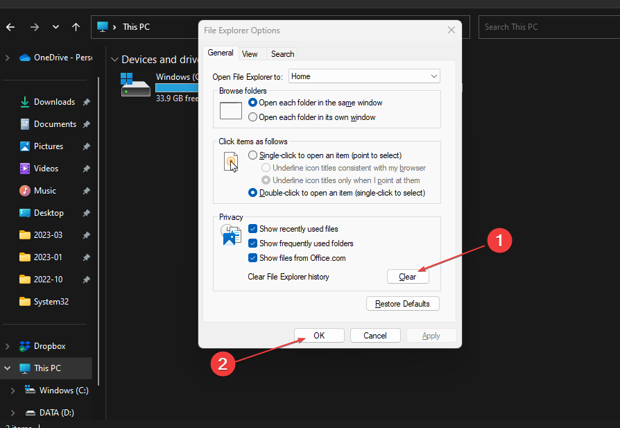 如何在 Windows 11 中清除最近的文件 [6 种不同的方式]