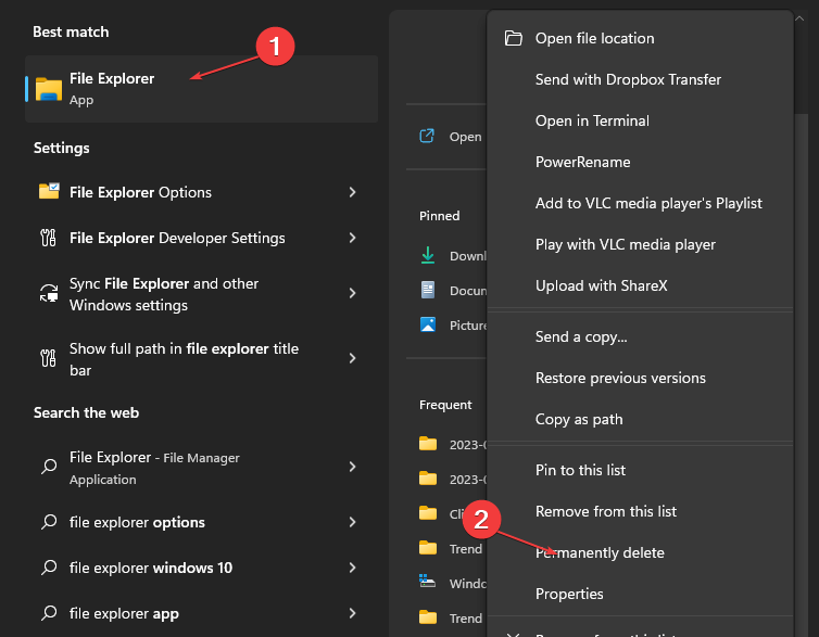 如何在 Windows 11 中清除最近的文件 [6 种不同的方式]