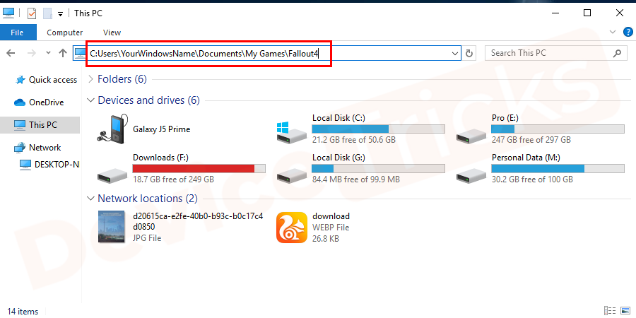 C-Users-YourWindowsName-Documents-My-Games-Fallout4-2