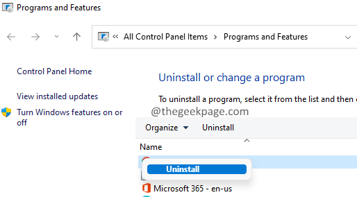 Uninstall-the-Software