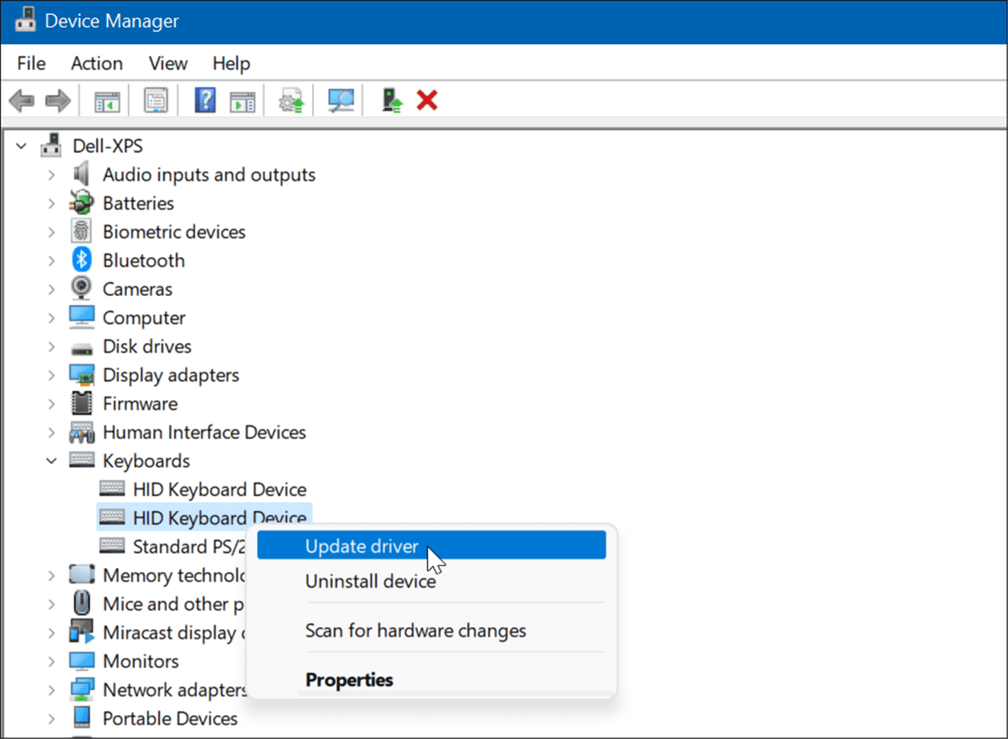 update-driver-device-manager
