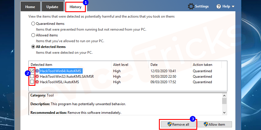Remove-the-virus-infected-files