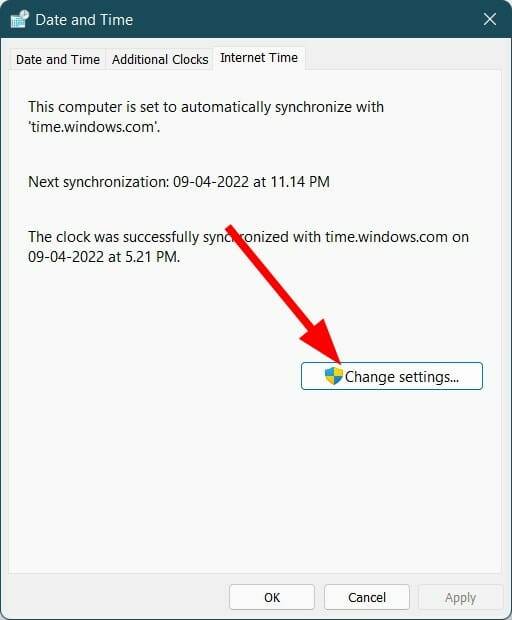 change-time-settings