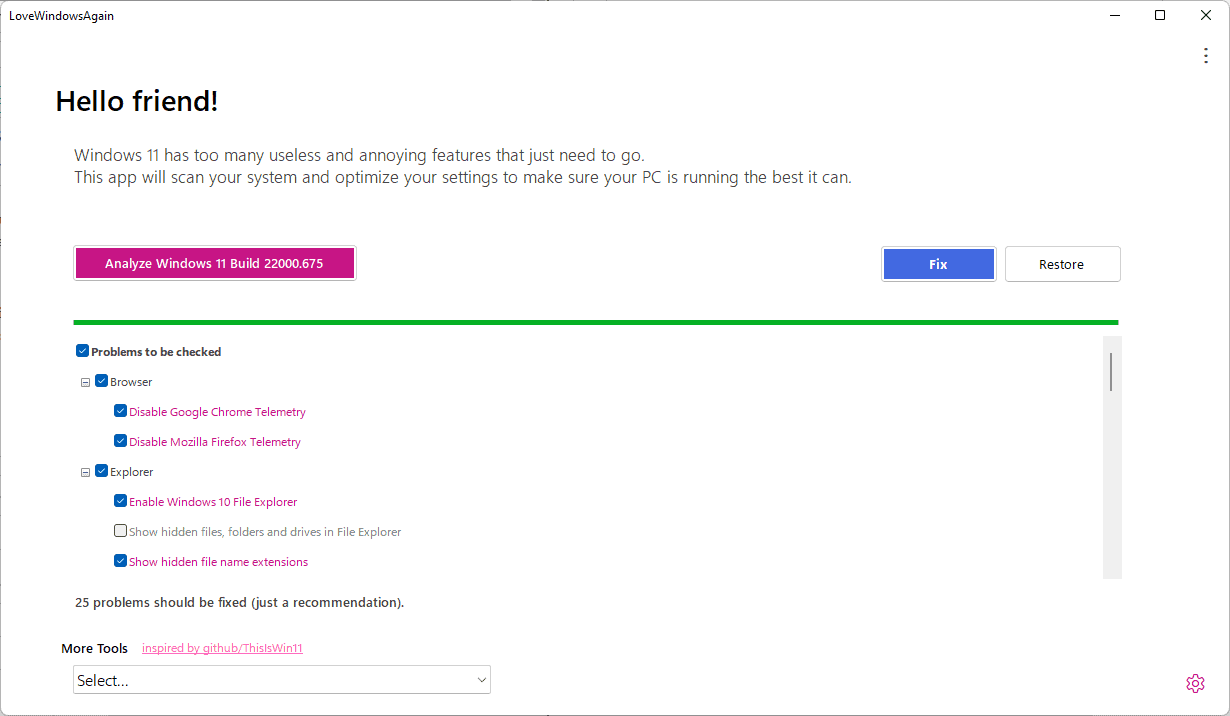 lovewindowsagain-software