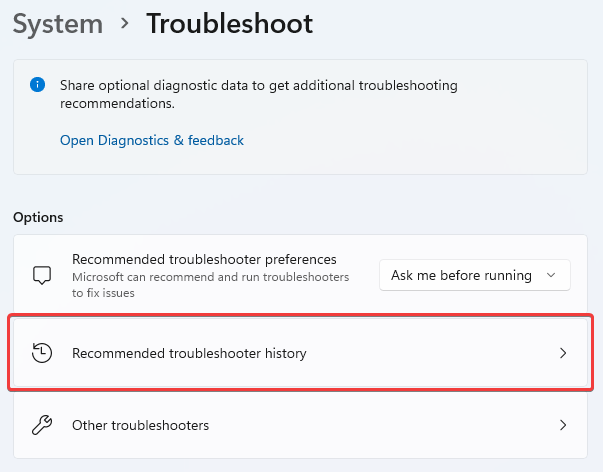 Troubleshoot-