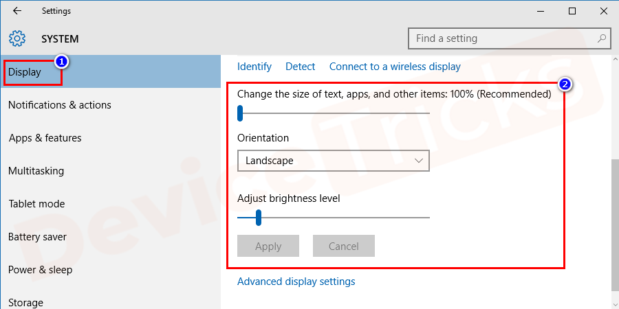 Display-Scale-and-layout