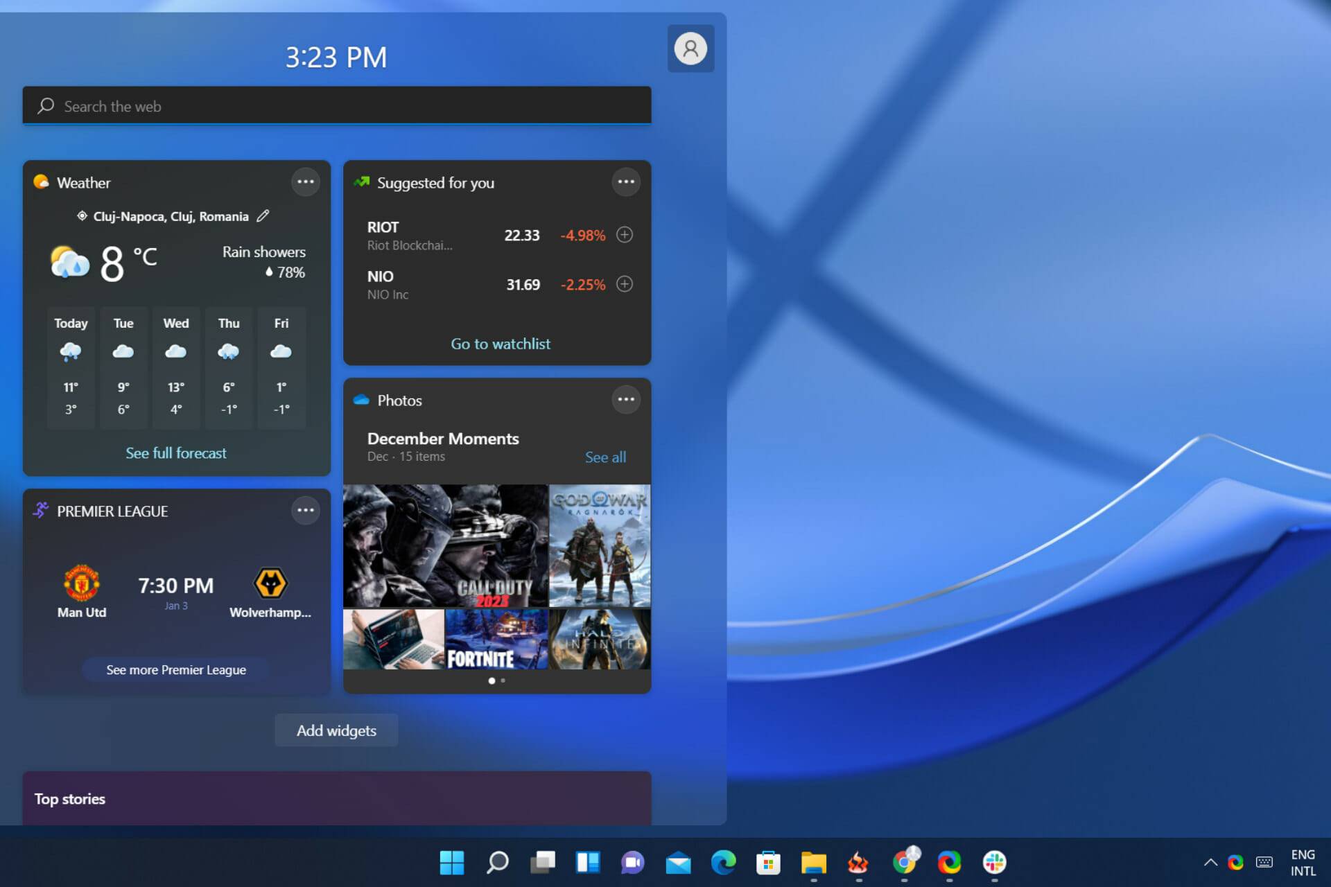 据称 Windows 11 可能会获得对更多小部件的支持
