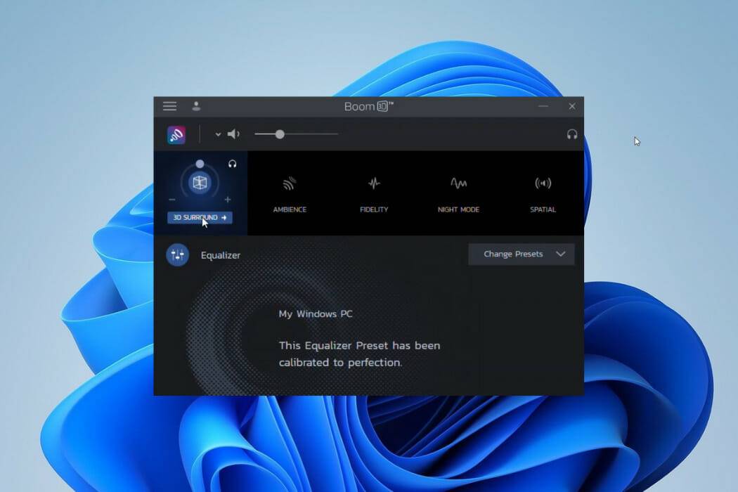 适用于 Windows 11 的最佳免费均衡器软件