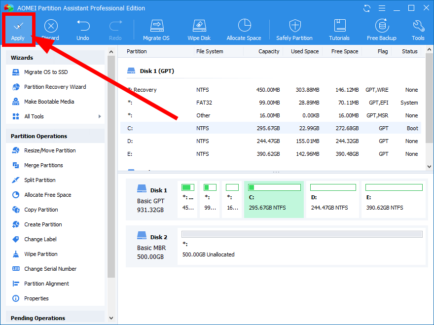 apply-allocate-free-space