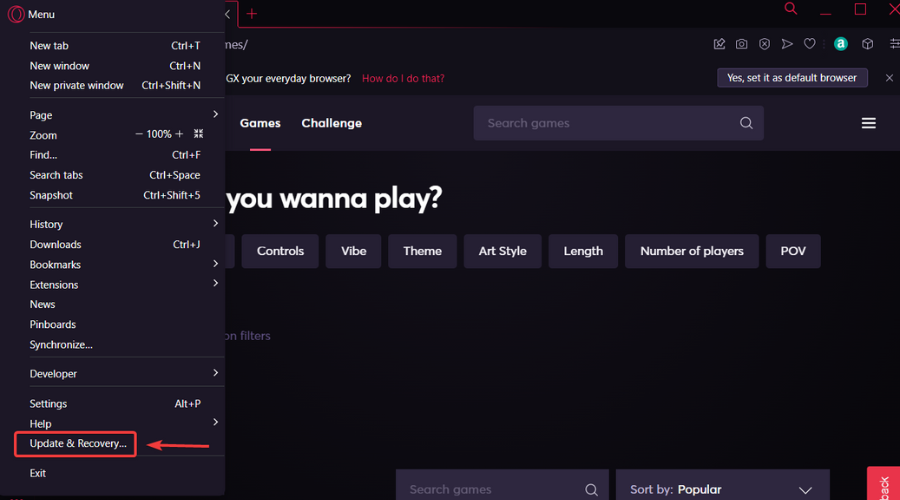 Opera GX 不会更新?这是您可以手动执行的方法