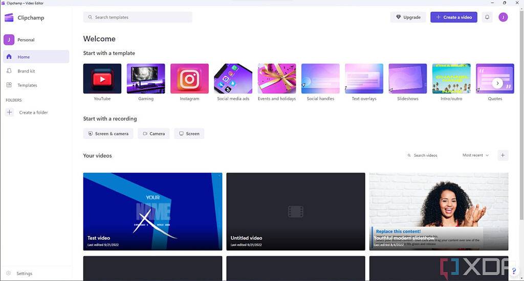 如何使用 Clipchamp,Windows 11 版本 22H2 中的新视频编辑器