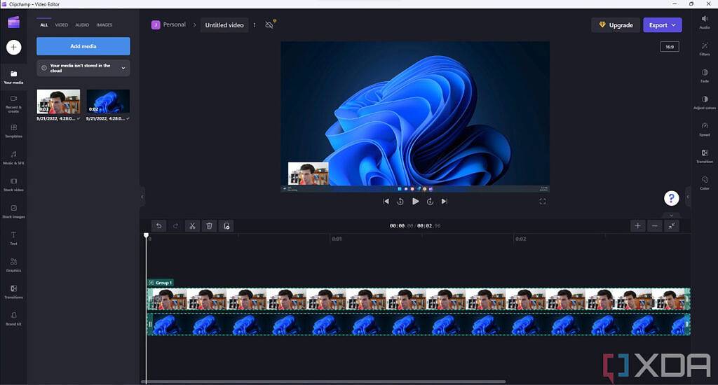 如何使用 Clipchamp,Windows 11 版本 22H2 中的新视频编辑器