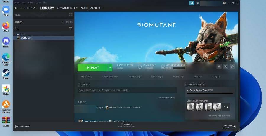 如何在 Windows 11 上毫无问题地运行 Biomutant