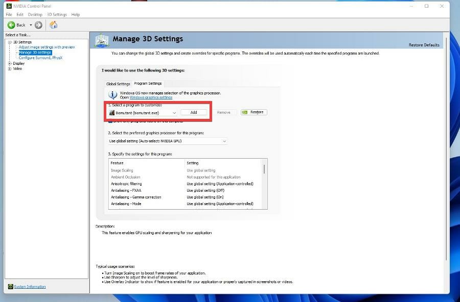 如何在 Windows 11 上毫无问题地运行 Biomutant