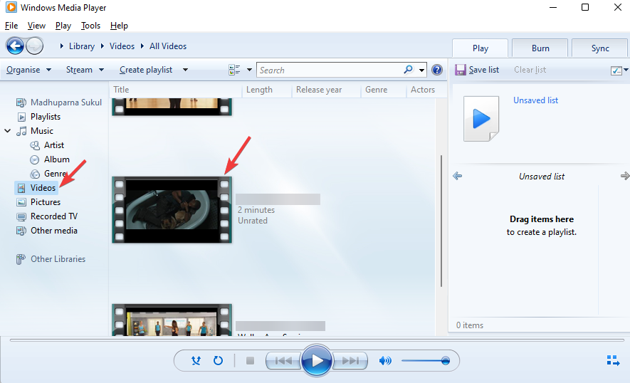Windows-Media-Player-Videos-play-video
