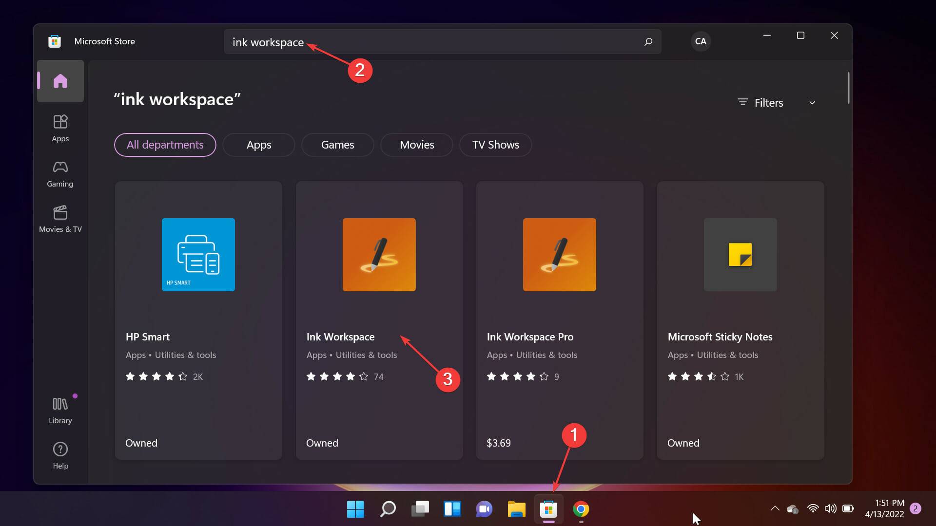 修复 Windows 11 Ink 工作区丢失