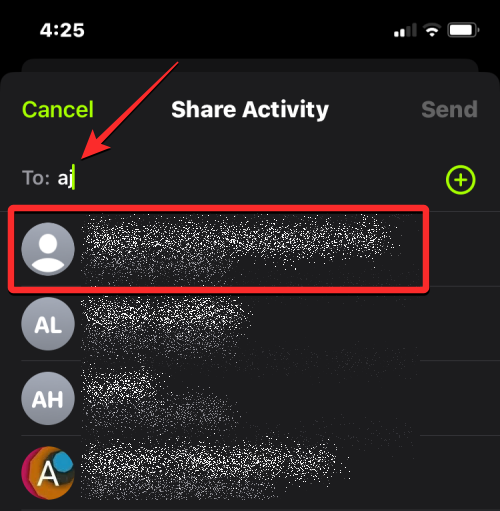 在 Apple Watch 上分享健身:分步教程