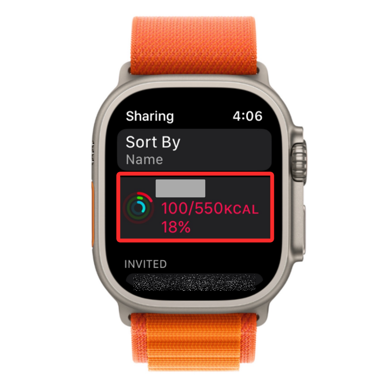 在 Apple Watch 上分享健身:分步教程