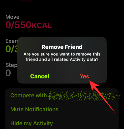 在 Apple Watch 上分享健身:分步教程