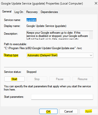 修复：谷歌浏览器更新检查失败错误代码3：0x80040154
