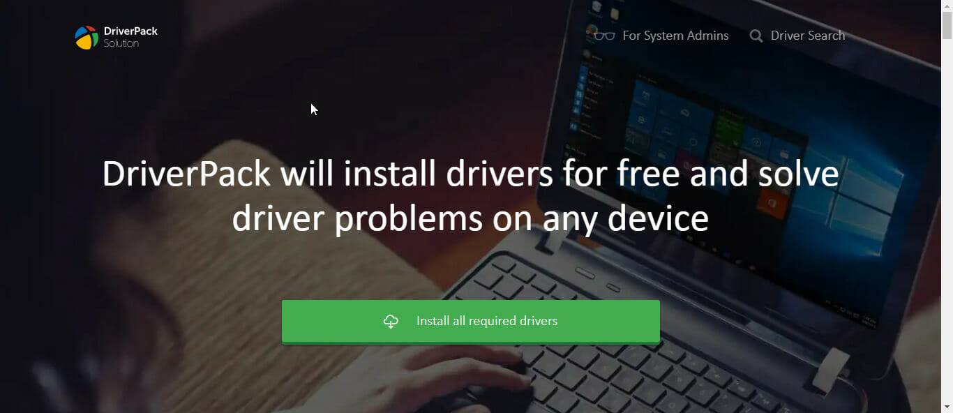 DriverPack-website
