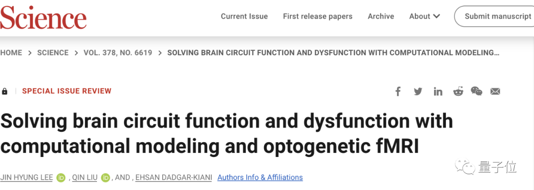 大脑分区不是功能关键！Science封面4文连发：智慧从脑区间连接中诞生