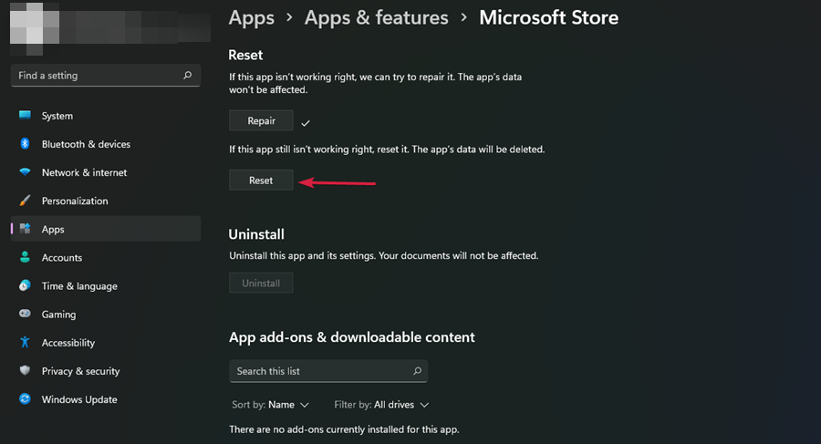 Reset-Microsoft-Store