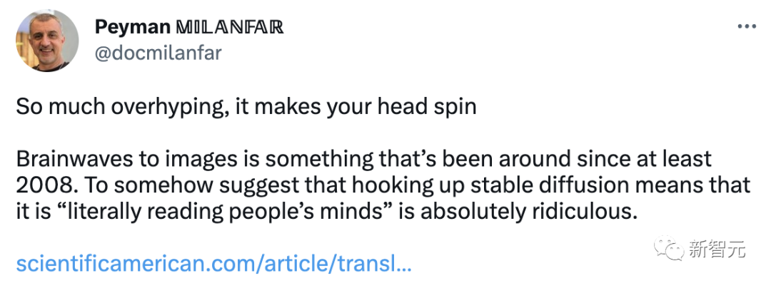 AI读脑炸裂!扫描大脑画面,Stable Diffusion逼真复现图像