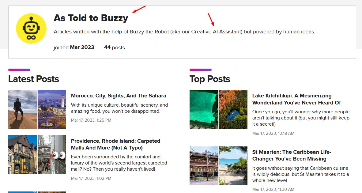BuzzFeed 发布与机器人 Buzzy 合作编写的 AI 生成的旅行指南