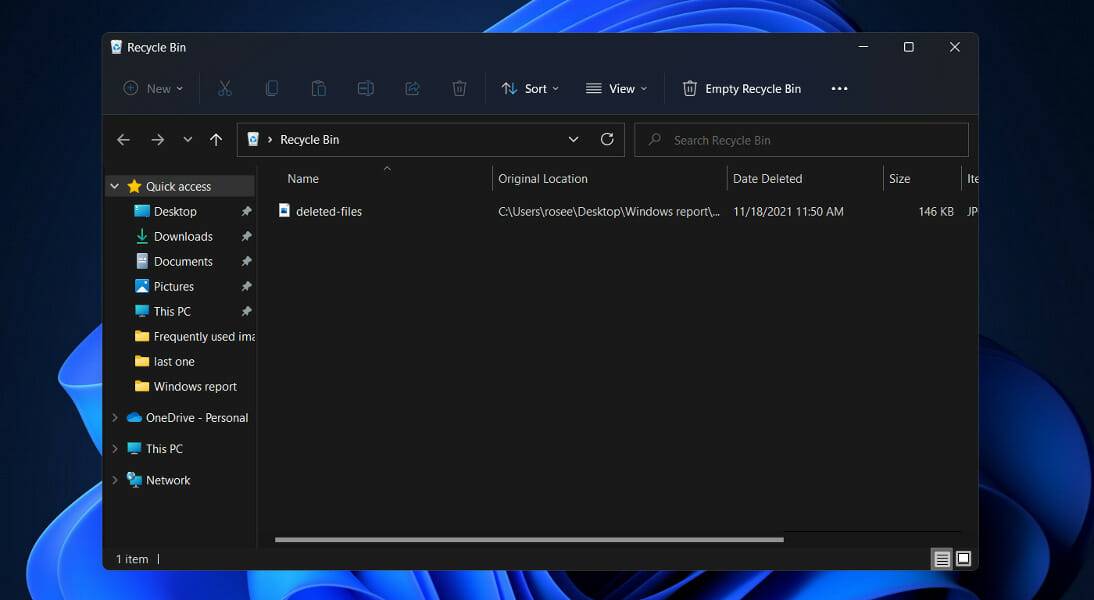 如何在 Windows 11 中恢复已删除的文件