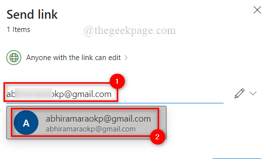 如何与他人共享 OneDrive 文件或文件夹