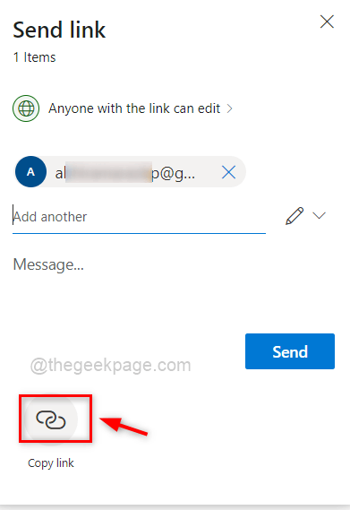 如何与他人共享 OneDrive 文件或文件夹
