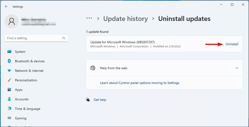 uninstall-update-w11