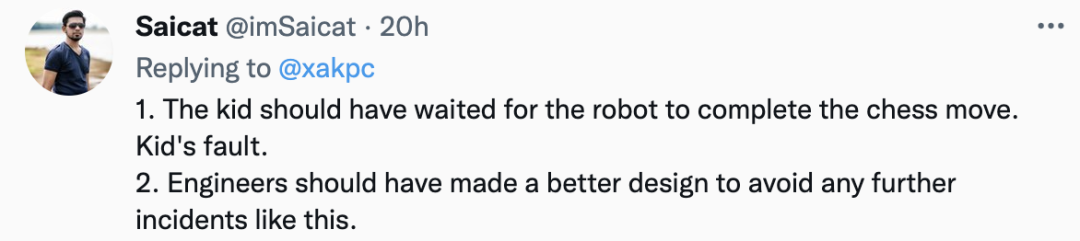 AI觉醒?国际象棋机器人急眼,竟折断7岁男孩手指