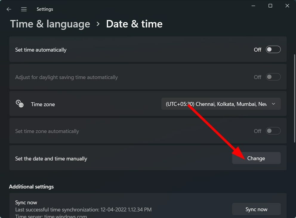 set-the-time-manually