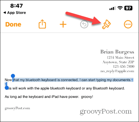 如何在 iPhone 上更改文本颜色