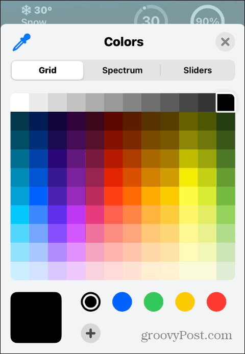 如何在 iPhone 上更改文本颜色