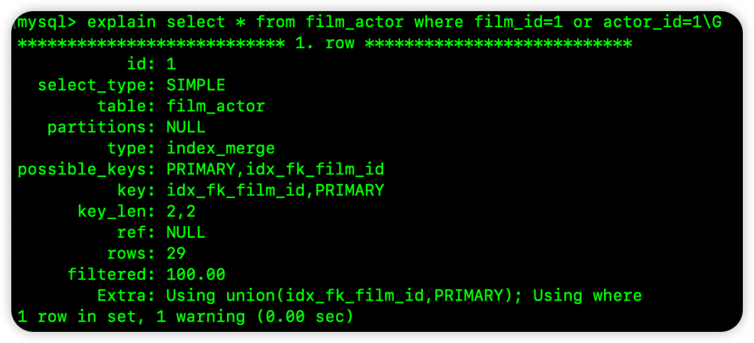 索引合并，能不用就不要用吧！