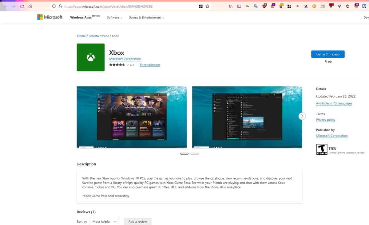 Microsoft Store 获得了类似于 Windows 10 和 11 上的新 Web 界面