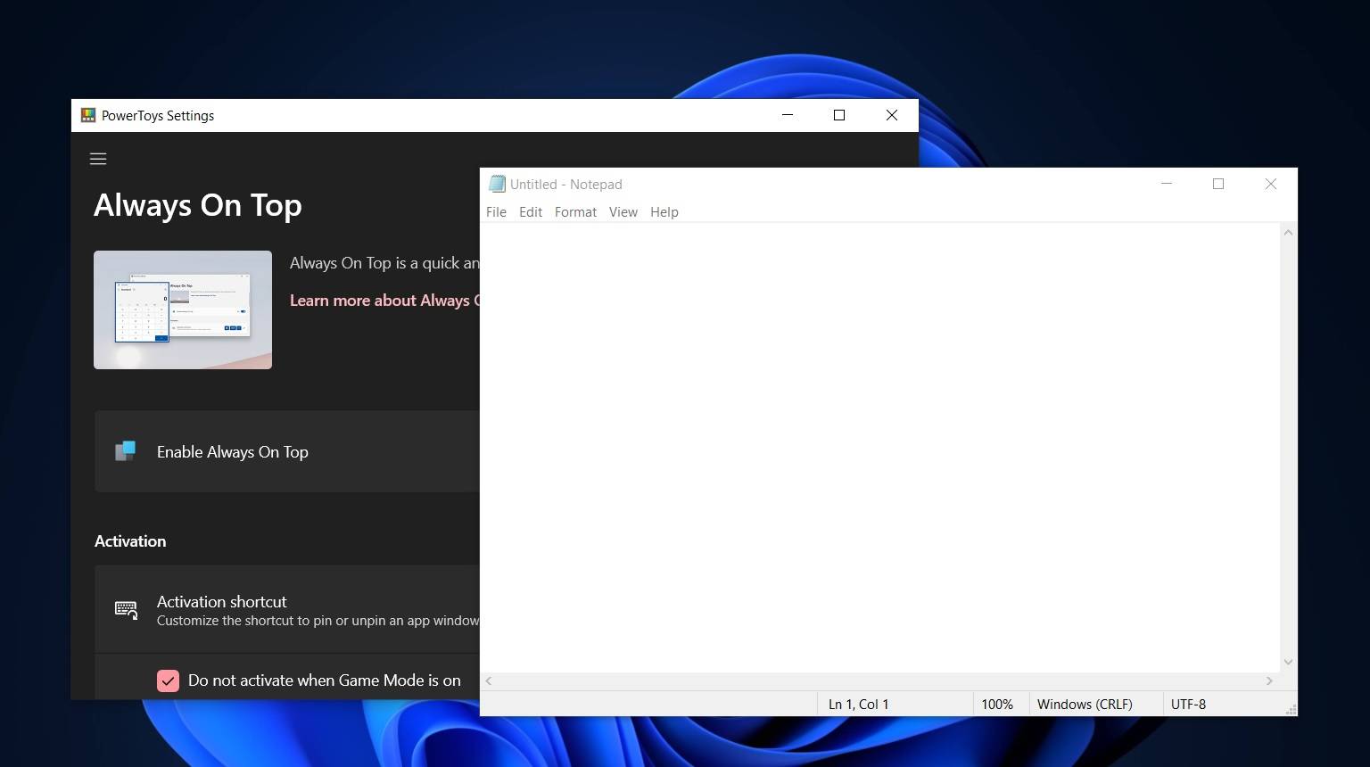 Windows-Notepad-app-pinned