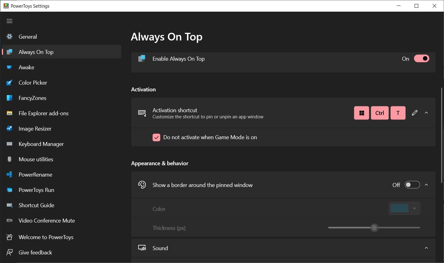 PowerToys-Always-on-Top
