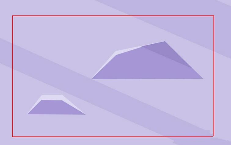 photoshop绘制一幅淡紫色的扁平化森林插画的操作流程