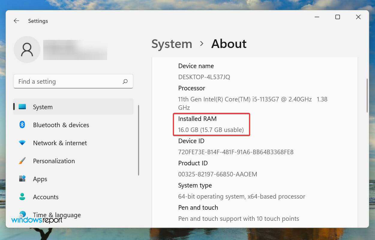 Windows 11 没有使用所有可用的 RAM？立即修复